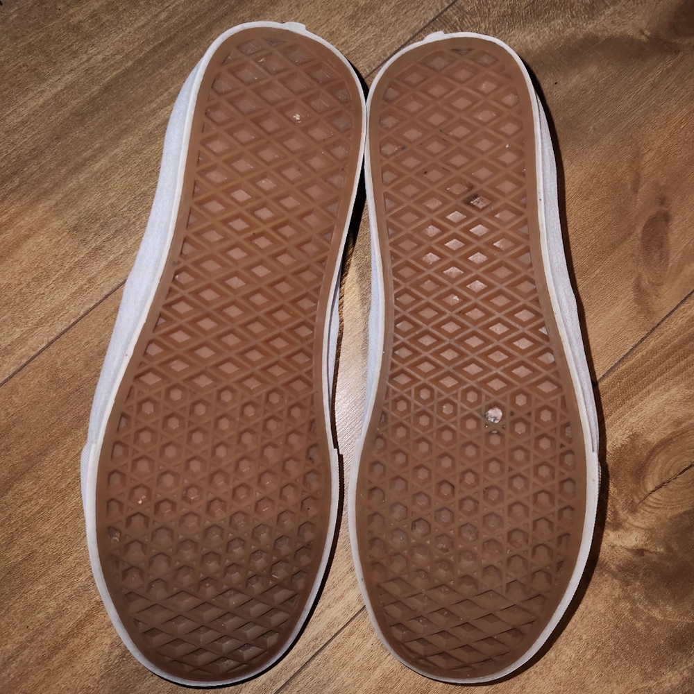 Vans Black and Off-White Checkerboard Shoes | Size 8.5W - Picture 9 of 9